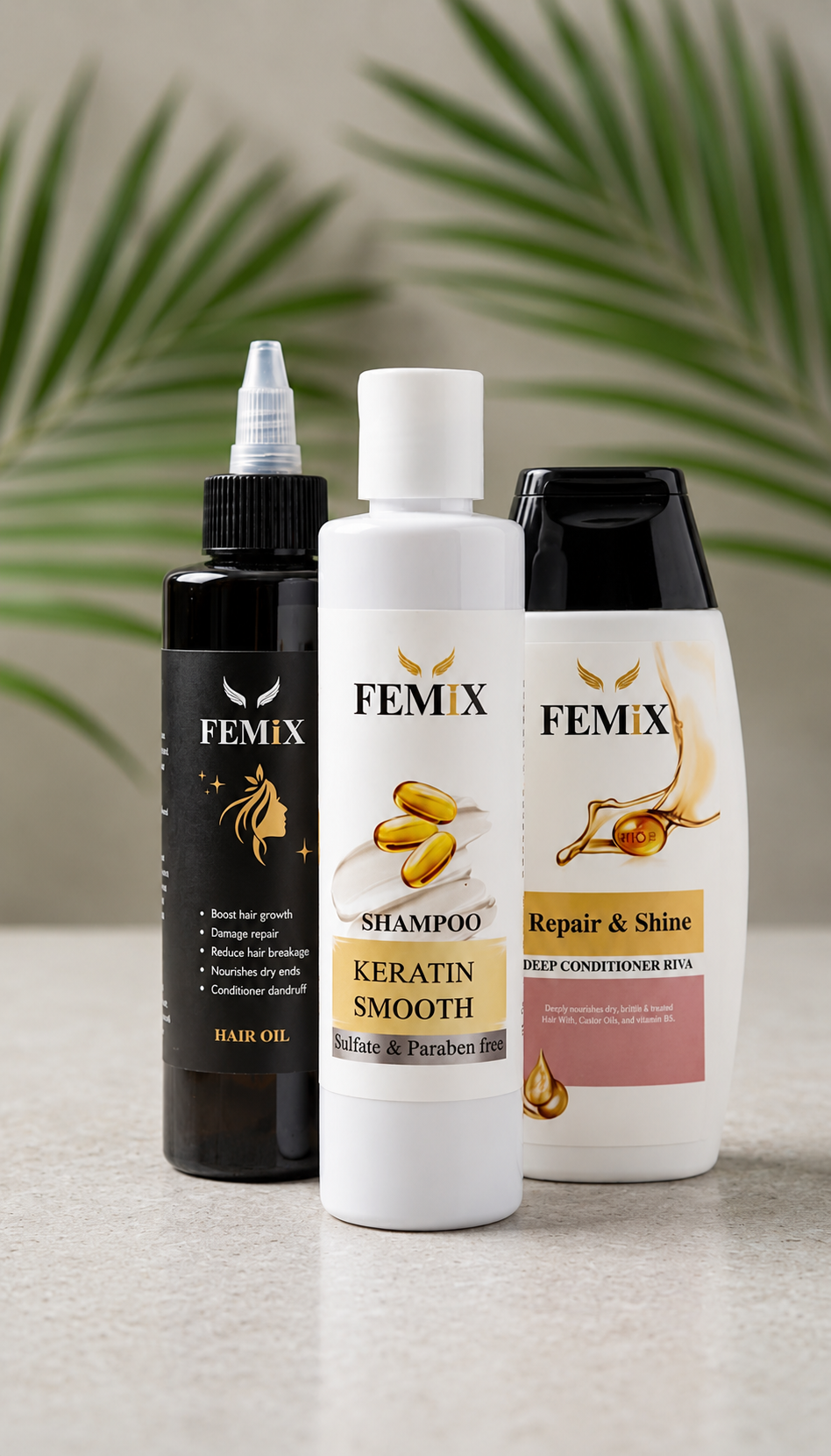 OIL ,SHAMPOO & CONDITIONER MASK